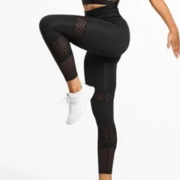 Better Bodies Women Leggings XS Waverly Black Workout Athleisure Loungewear - Picture 3 of 17